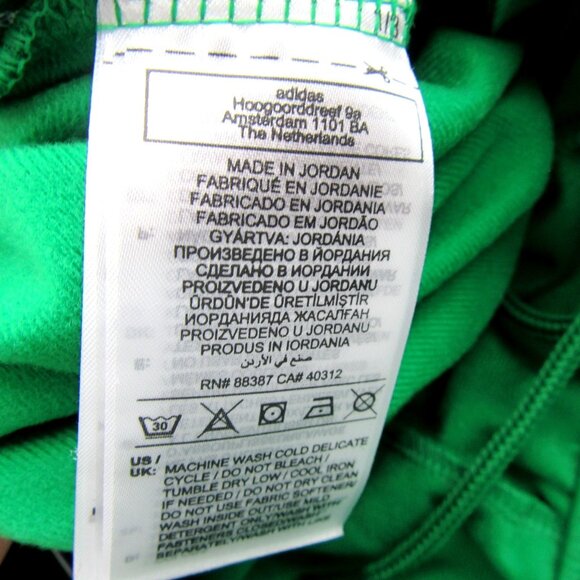 Adidas Originals Firebird Track Pants Mens Size Small Green Trefoil NEW - Picture 10 of 11